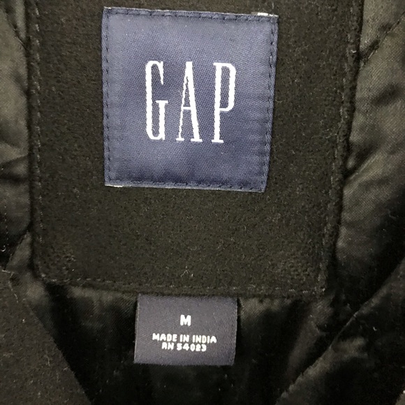 Gap Mens Black Coat - Picture 5 of 8